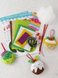 The Make Arcade Xmas Eats Felt Tree Decorations Sewing Kit