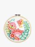 The Crafty Kit Company Indian Floral Embroidery Kit