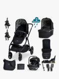 Cosatto Wow XL Carrycot, Pushchair, Acorn i-Size Car Seat and Base with Accessories Everything Bundle