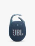 JBL Clip 5 Bluetooth Waterproof Portable Speaker, Blue