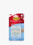 Command Damage-Free Removable Mini Clear Hooks, Pack of 6