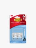 Command Damage-Free Removable Small Clear Wire Hooks, Pack of 3