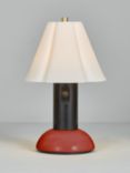 Original BTC Blossom Portable Cordless Table Lamp, Mid Red