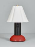 Original BTC Blossom Portable Cordless Table Lamp, Mid Red