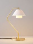 Original BTC Oxford Double Desk  Lamp, Natural