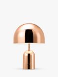 Tom Dixon Bell Portable Table Lamp, Metallic Copper