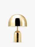 Tom Dixon Bell Portable Table Lamp, Gold