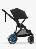 Cybex E- Gazelle S Pushchair, Black