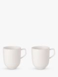 Villeroy & Boch Afina Porcelain Mug, Set of 2, 300ml, White