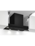 Neff N70 D65XAM250B 60cm Integrated Cooker Hood, Black