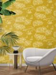 Mini Moderns Limoneto Wallpaper, Mustard MMTLG04MU