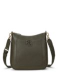 Lauren Ralph Lauren Cameryn 27 Cross Body Bag, Dark Olive