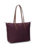 Lauren Ralph Lauren Keaton 26 Tote Bag, Pinot Noir