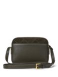 Lauren Ralph Lauren Marcy Suede Blend Cross Body Camera Bag, Dark Olive