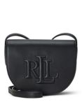 Lauren Ralph Lauren Witley Leather Medium Crossbody Bag, Black