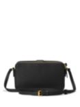 Lauren Ralph Lauren Witley Leather Crossbody Wallet, Black