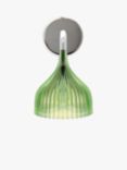 Kartell Rosette Glass Wall Light, Mid Green