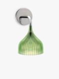 Kartell Rosette Glass Wall Light, Mid Green