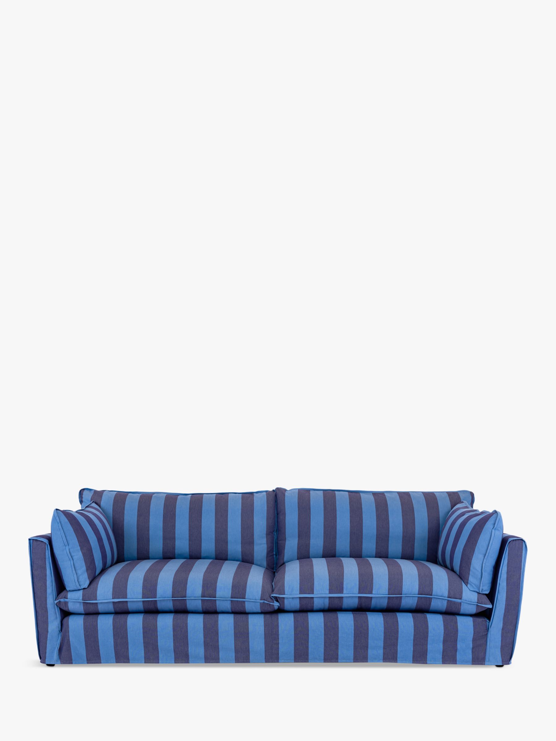 Cocobella Range, John Lewis x Sophie Conran Cocobella Grand 4 Seater Sofa, Coastal Stripe