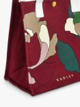 Radley Abstract Rose Open Top Grab Bag, Cranberry