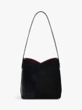 Radley The Cordelia Leather Medium Open Top Shoulder Bag, Black