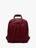 Radley Dukes Place Icon Leather Medium Zip-Around Backpack, Cranberry