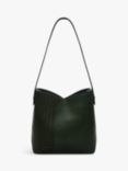 Radley The Cordelia Weave-Embossed Leather Medium Open-Top Shoulder Bag, Racing Green