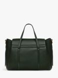 Radley The Chancery Leather Medium Flap Over Grab Bag, Racing Green