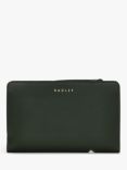 Radley Ladybirds Leather Medium Bifold Purse, Racing Green/Multi