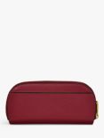 Radley Liverpool Street Icon Leather Abstract Floral Large Bifold Purse, Cranberry/Multi