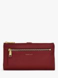 Radley Larkswood 2.0 Leather Large Bifold Matinee, Cranberry