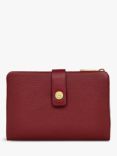 Radley Larkswood 2.0 Leather Medium Bifold Purse, Cranberry