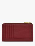 Radley Coin Street Leather Medium Zip-Top Purse, Cranberry