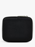 Radley Commute Street Leather Small Zip Around Jewellery Pouch, Black