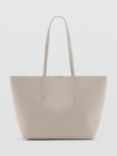 Mango Maribel Faux Leather Tote Bag