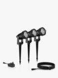 Philips Caper LED Outdoor Spotlight Kit, Set of 3