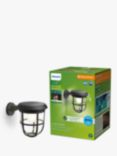 Philips Radii UltraEfficient Solar Powered Motion Sensor LED Outdoor Wall Light