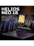 Acer Predator Helios Neo 16 Gaming Laptop, Intel Core i7 Processor, 16GB RAM, 1TB SSD, RTX 4060, 16” WQXGA, Black