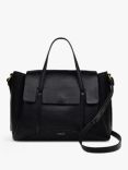 Radley The Chancery Leather Medium Flapover Grab Bag, Black