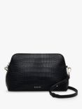 Radley Liverpool Street Icon Leather Croc Effect Medium Zip Top Crossbody Bag