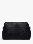 Radley Liverpool Street Icon Leather Croc Effect Medium Zip Top Crossbody Bag