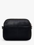 Radley Dukes Place Icon Leather Weave Medium Zip Top Crossbody Bag, Black