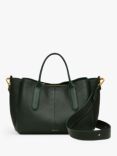 Radley Hillgate Place Leather Medium Grab Multiway Bag, Racing Green