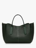 Radley Hillgate Place Leather Medium Grab Multiway Bag, Racing Green