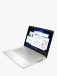 HP 14s-dq5013na Laptop, Intel Core i3 Processor, 4GB RAM, 128GB SSD, 14” Full HD, Natural Silver