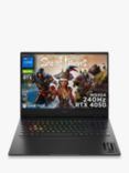 HP OMEN Transcend 16-u1007na Gaming Laptop, Intel Core i7 Processor, RTX 4050, 16GB RAM, 1TB SSD, 16” WQXGA, Shadow Black