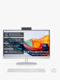 HP 24-cr1008na All-in-One Desktop PC, Intel Core Ultra 5 Processor, 8GB RAM, 512GB SSD, 24” Full HD, Shell White