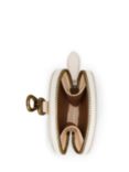 Polo Ralph Lauren Bear Leather Coin Purse, Ivory
