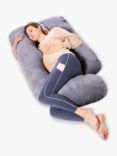 Momcozy Cooling Fabric U-Shaped Pregnancy Pillow