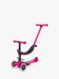 Micro Scooters 4-In-1 Mini Micro Push Along Light Up Wheels Scooter, Pink